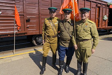 Александр Куниловский: «Поезд как символ приближения новой Победы, которую мы ждем» 